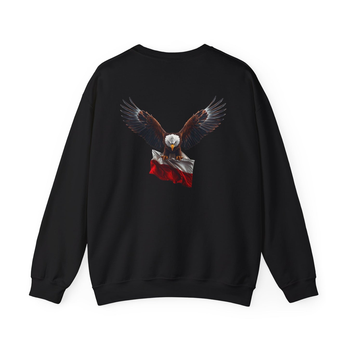 Poland Eagle Sweatshirt – Heavy Blend™ Crewneck with Flag Design