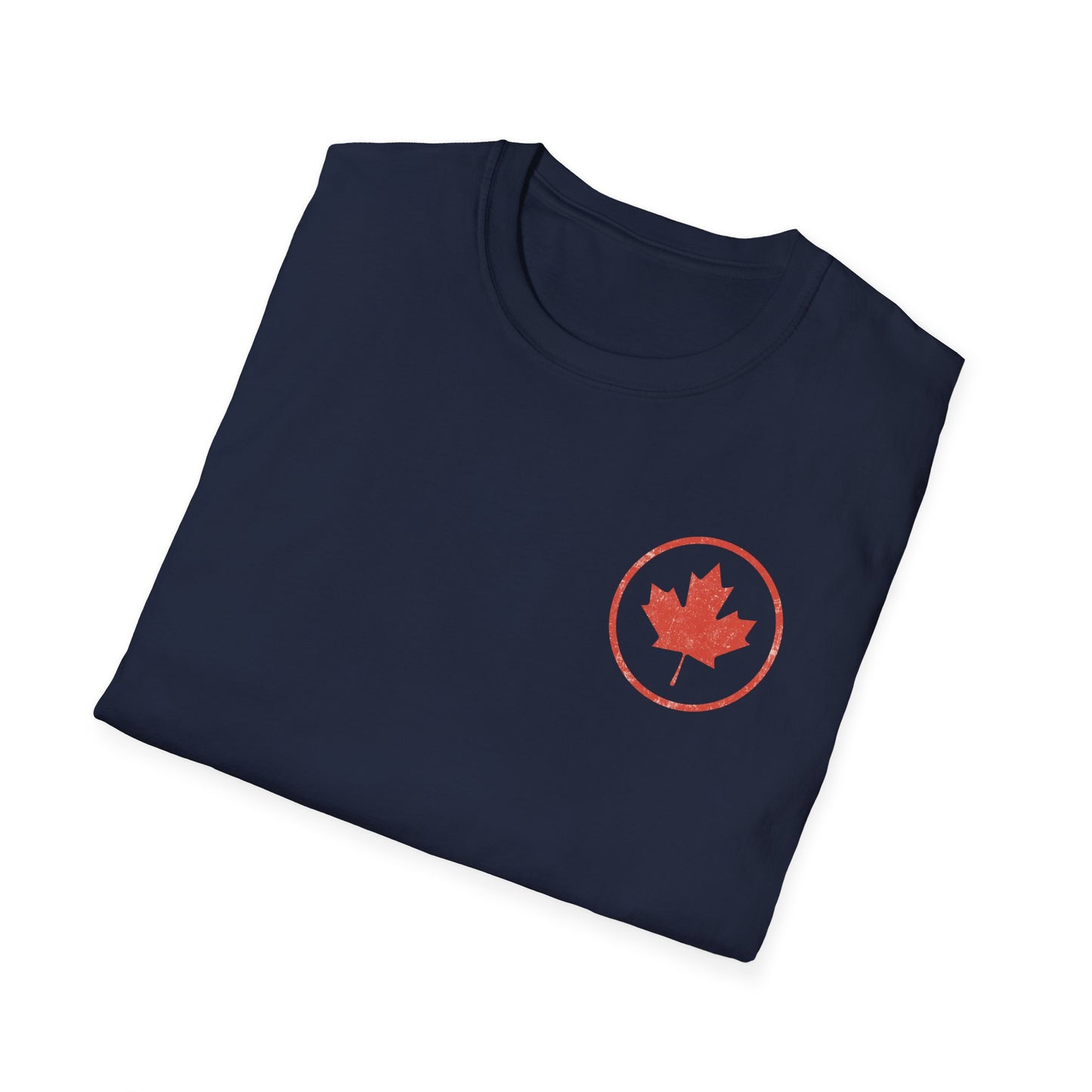 Canadian Maple Leaf - T-Shirt (Black/Navy)