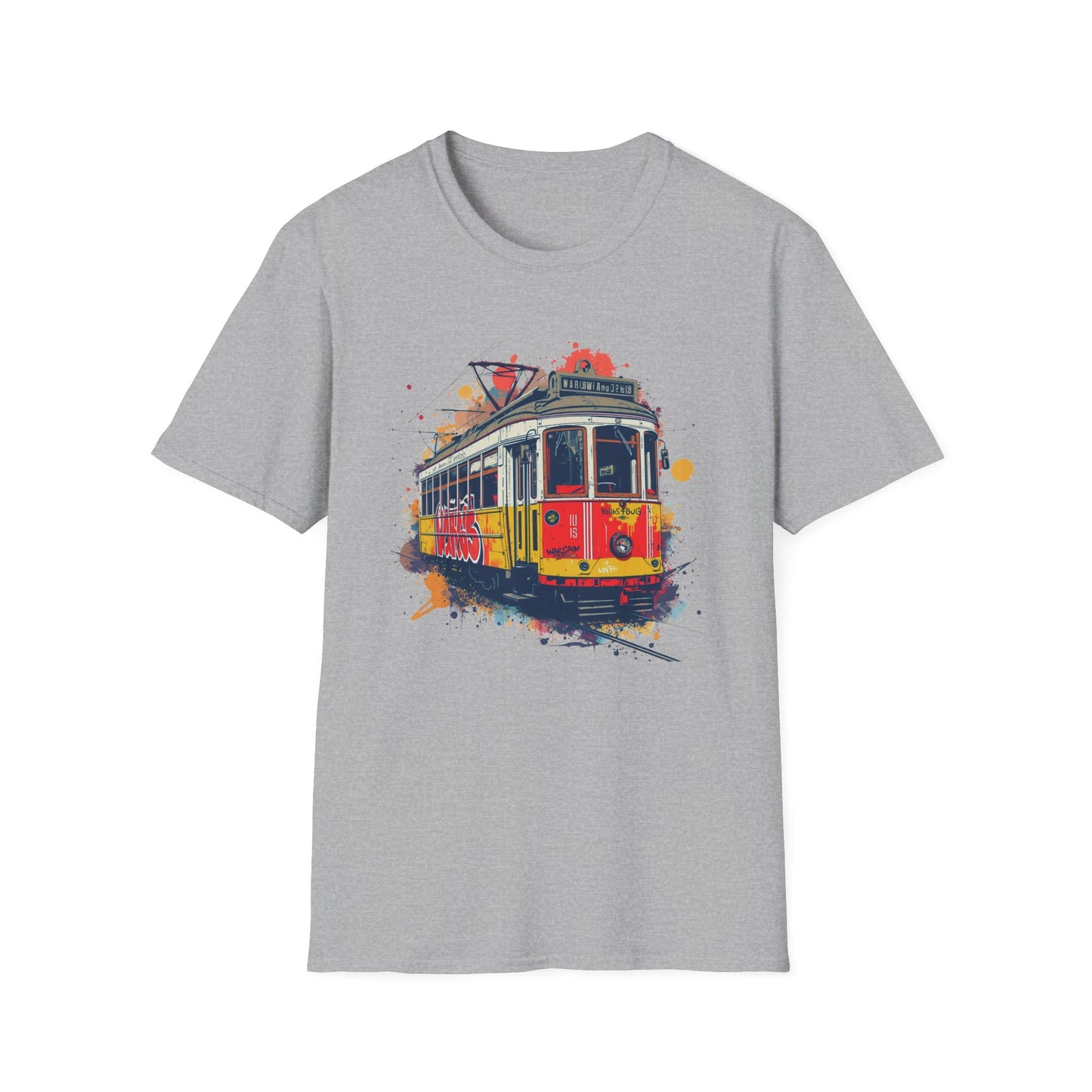 Graffiti Tram – Softstyle T-Shirt