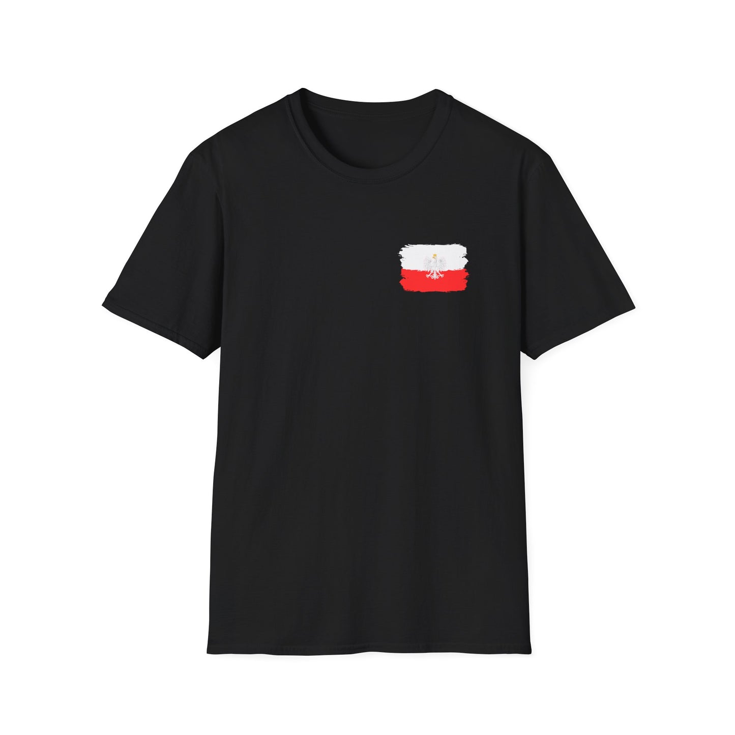 Polish Flag Chest Print – Softstyle T-Shirt