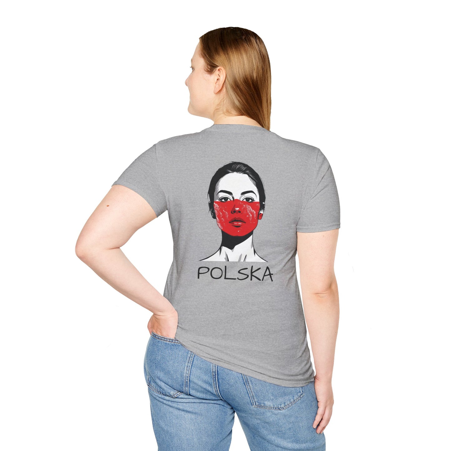Polish Face Paint Design – Softstyle T-Shirt