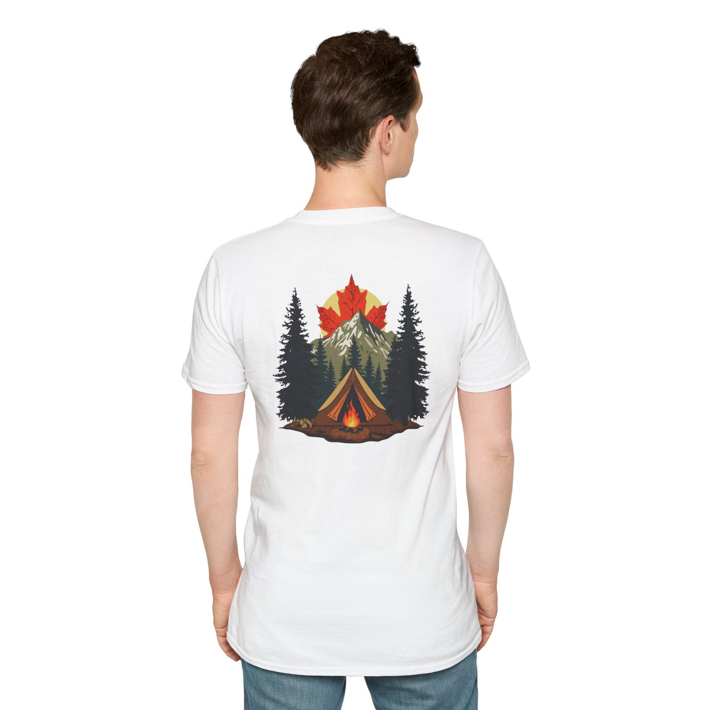 Canada Camping Adventure – Softstyle T-Shirt