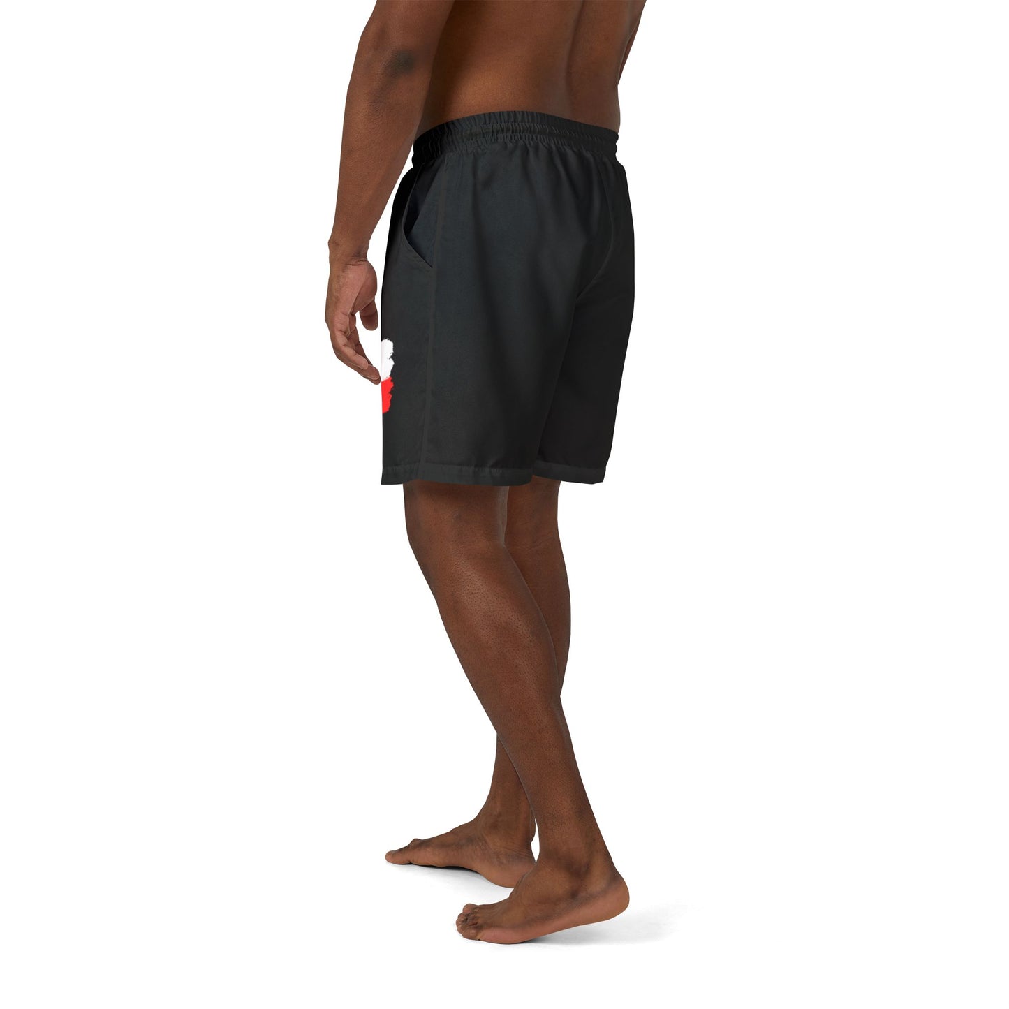 Polish Eagle - Unisex Swim Shorts (Black)
