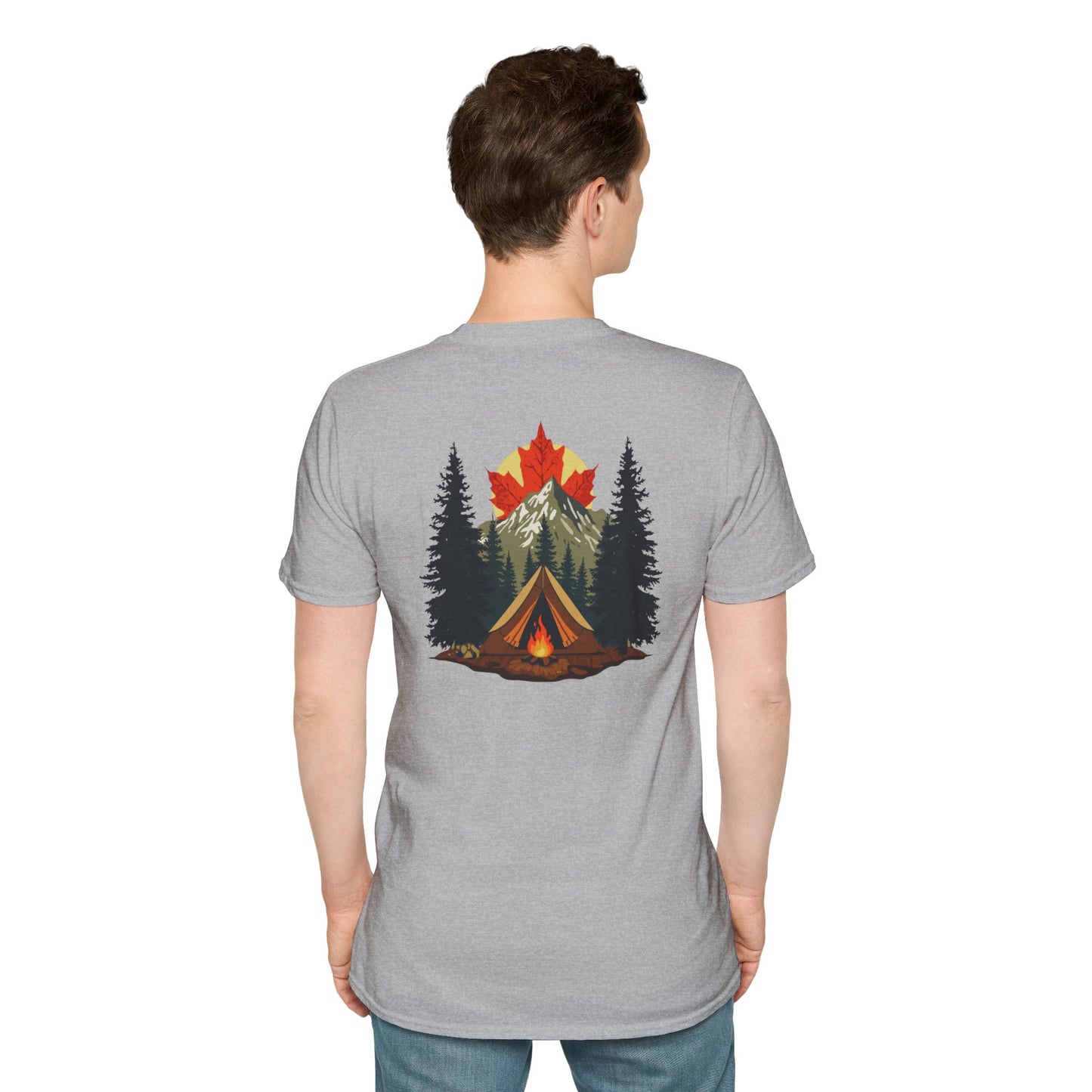 Canada Camping Adventure – Softstyle T-Shirt