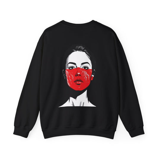 Polish Face Paint Sweatshirt – Unisex Heavy Blend™ Crewneck