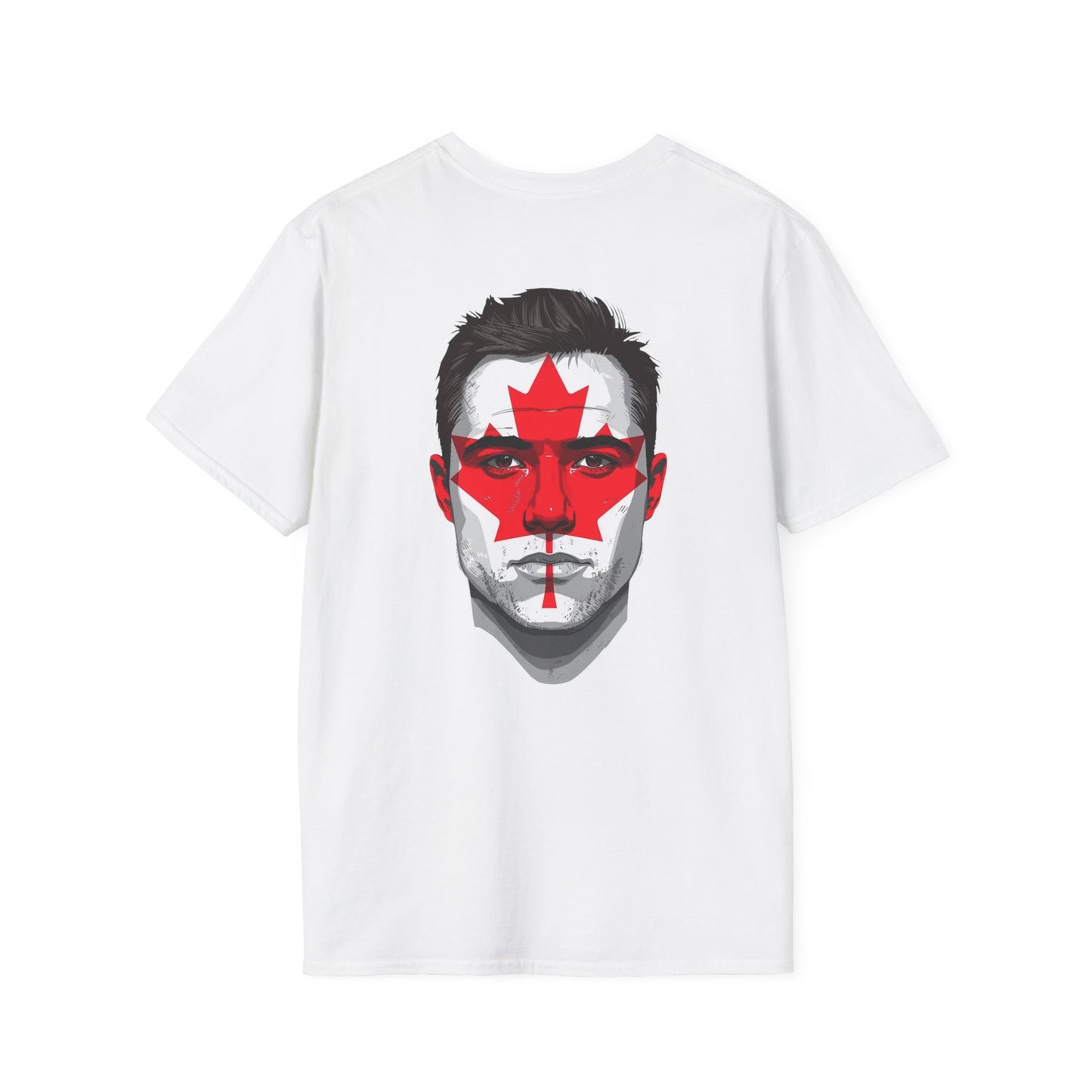 Canada Face Paint T-Shirt (M) – Softstyle Tee