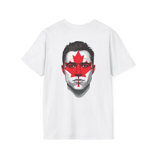 Canada Face Paint T-Shirt (M) – Softstyle Tee