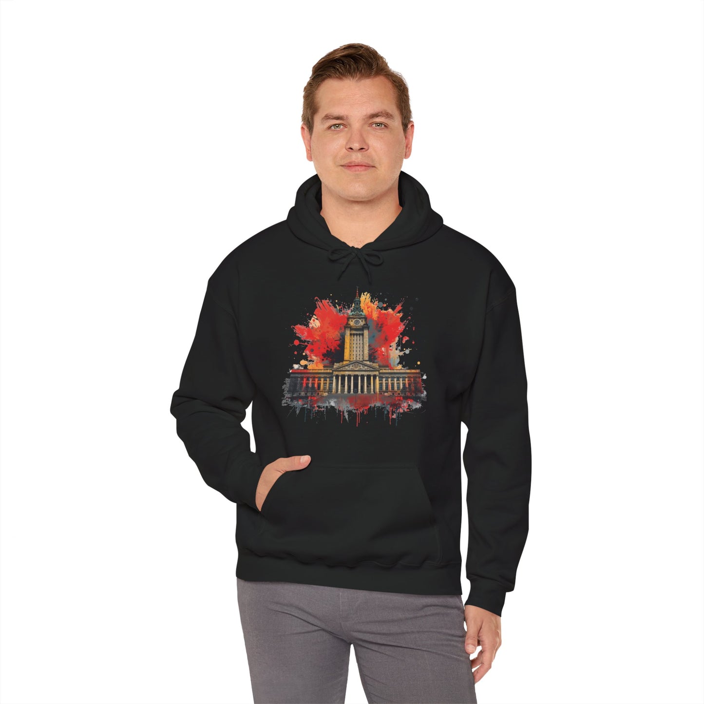 Warsaw Palace of Culture – Heavy Blend™ Hoodie