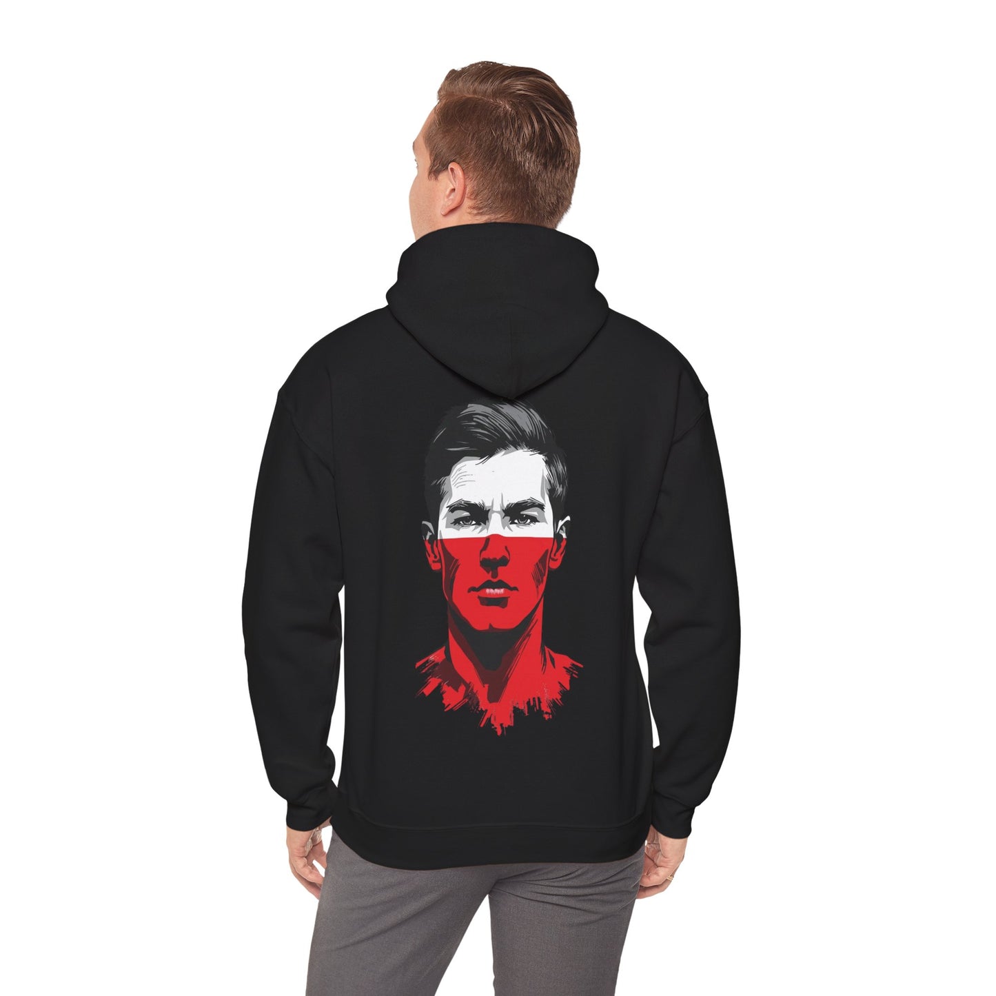 Polish Face Paint Hoodie – Heavy Blend™ Hooded Sweatshirt