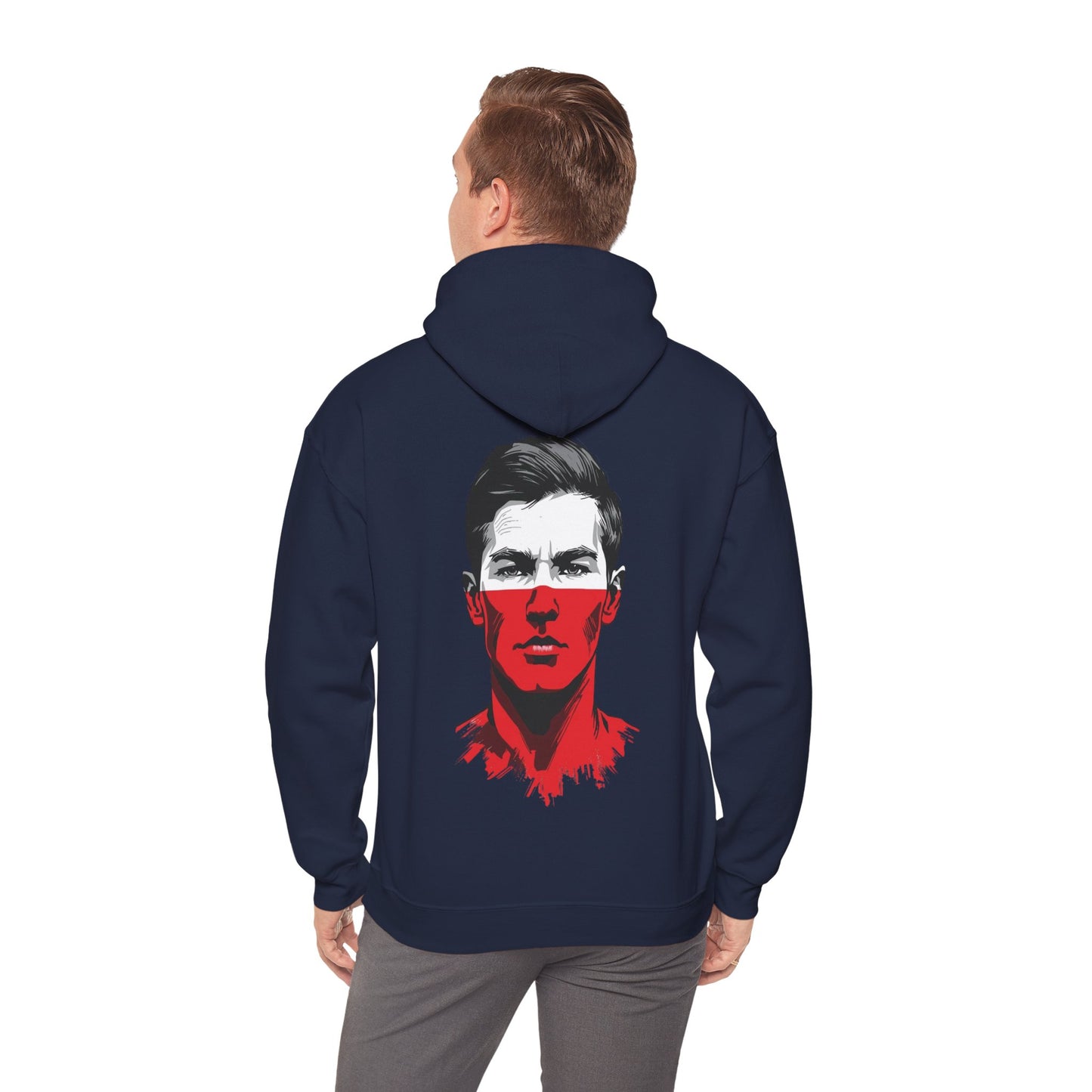 Polish Face Paint Hoodie – Heavy Blend™ Hooded Sweatshirt
