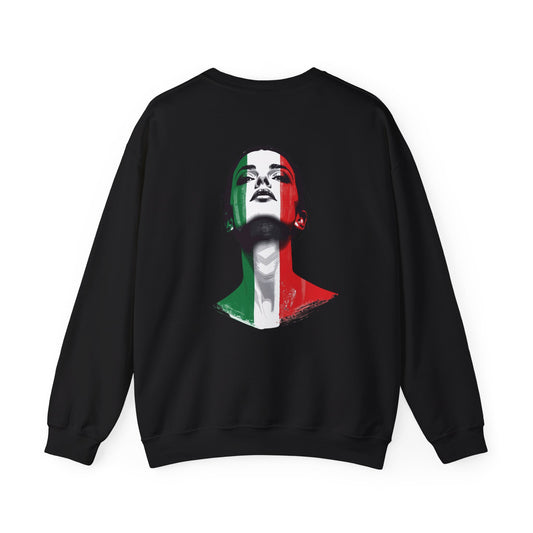 Italian Face Paint Sweatshirt (F) – Heavy Blend™ Crewneck