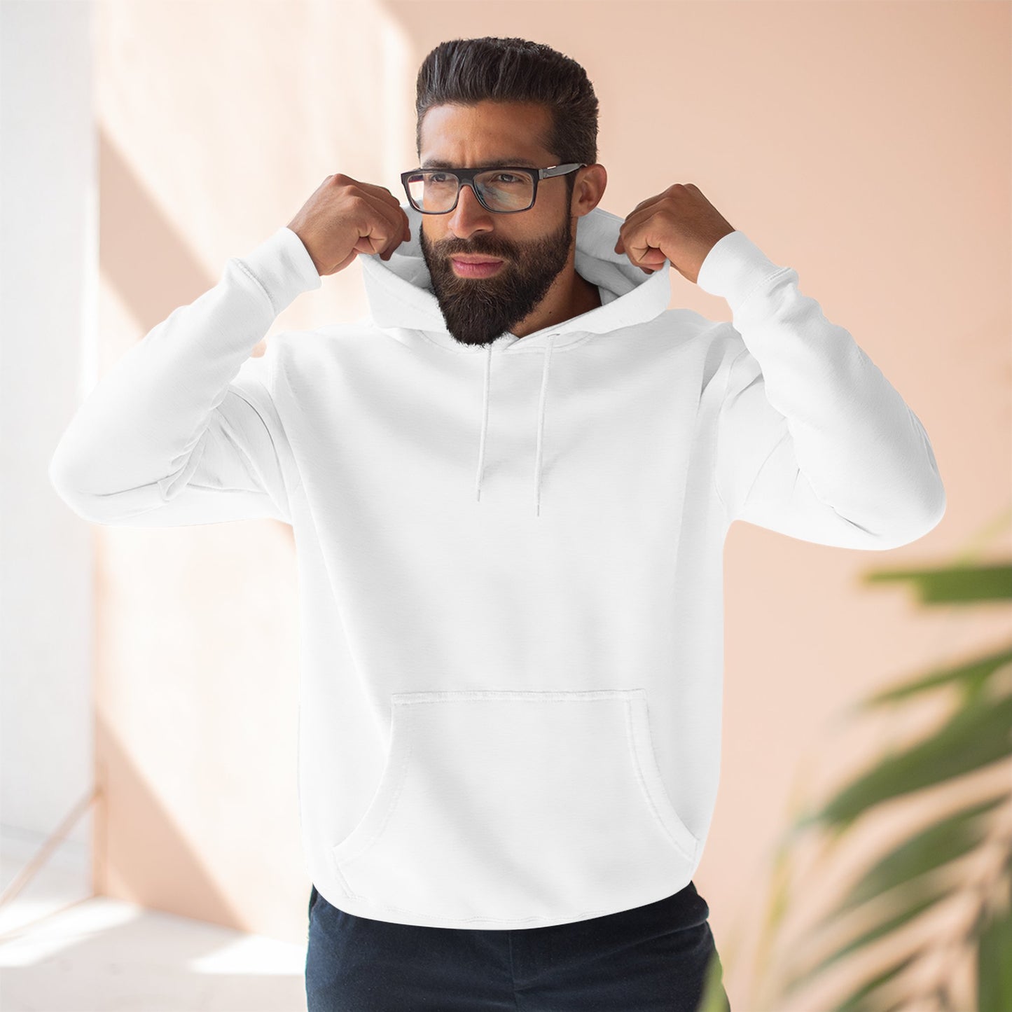 Canada Maple Moose Hoodie – Three-Panel Fleece