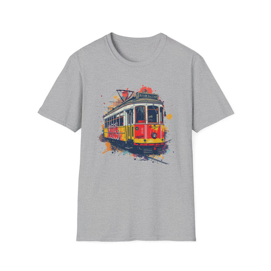 Graffiti Tram – Softstyle T-Shirt