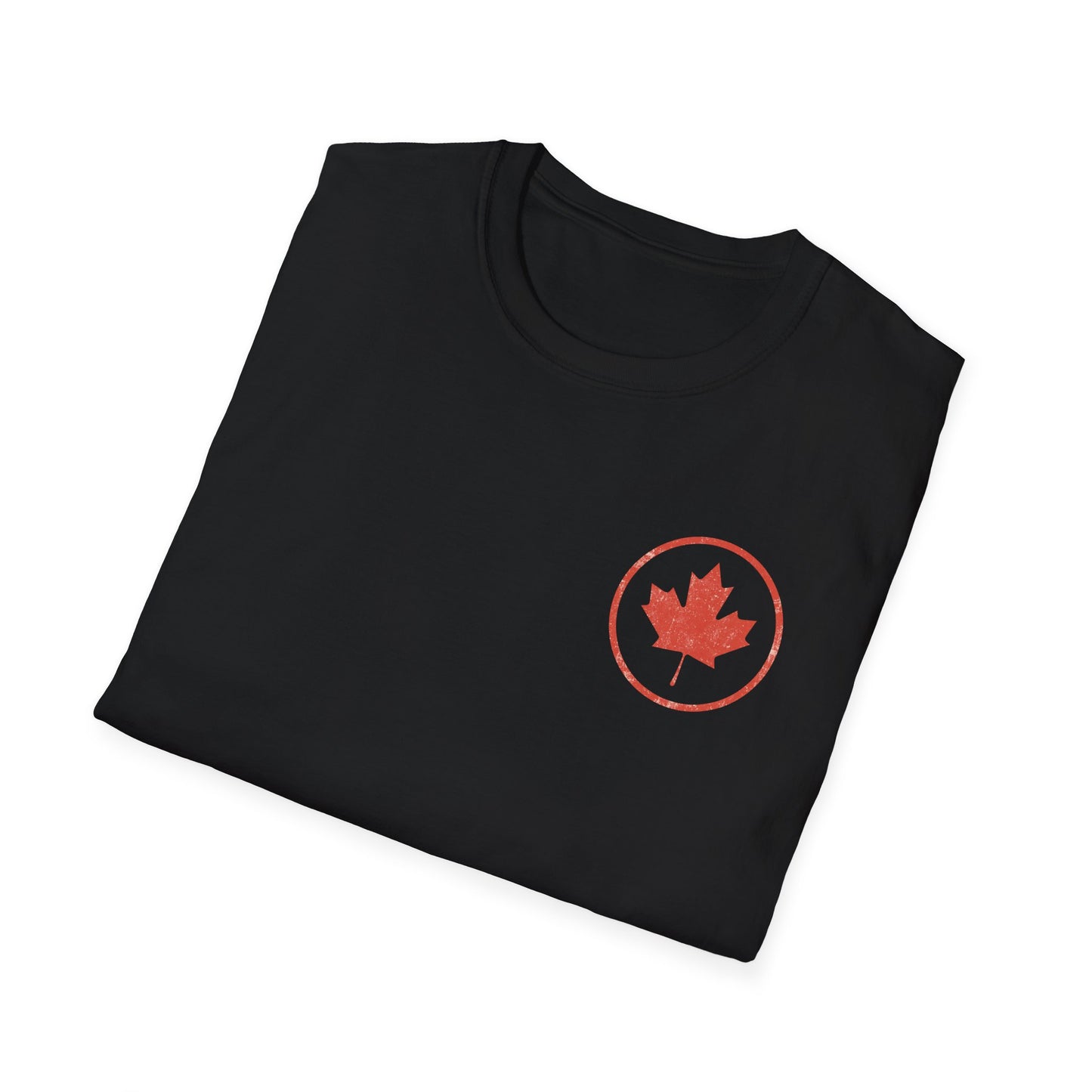 Canadian Maple Leaf - T-Shirt (Black/Navy)