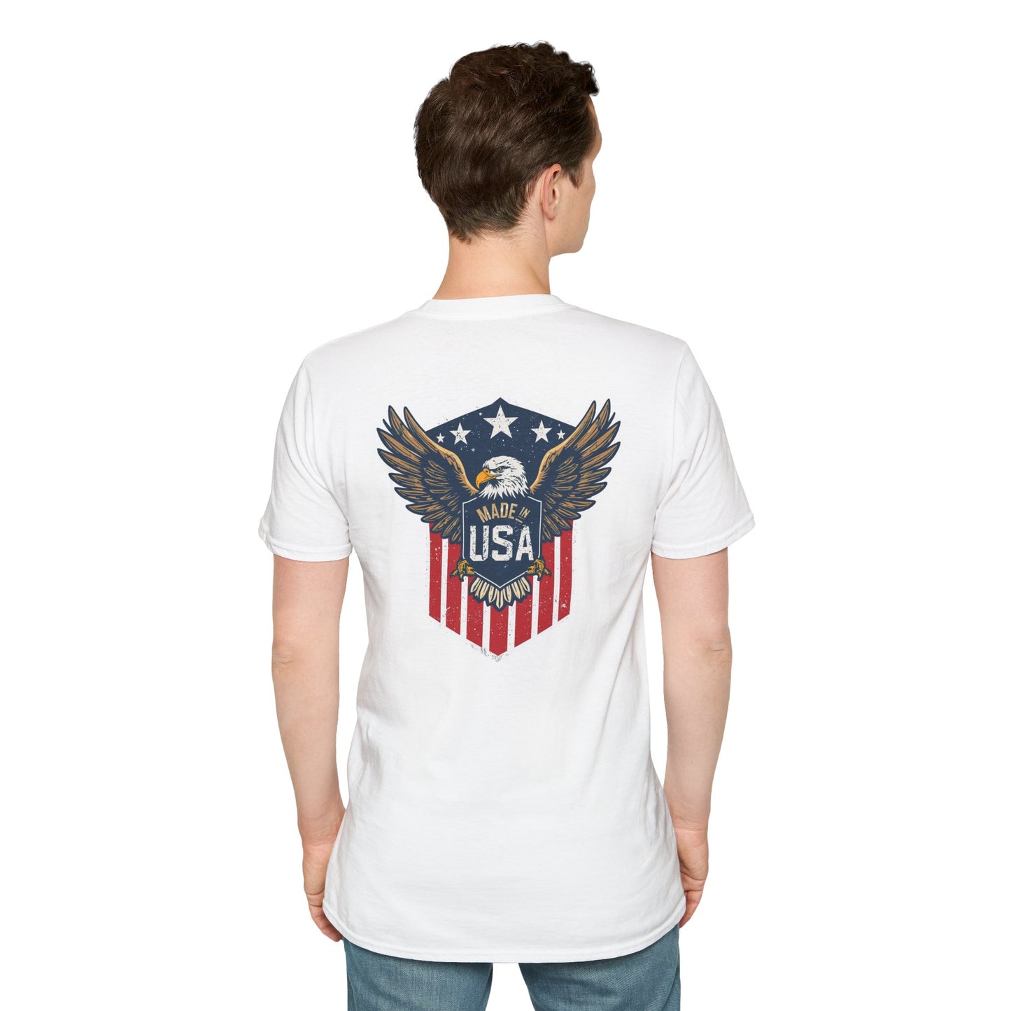 American Eagle Crest – Softstyle T-Shirt