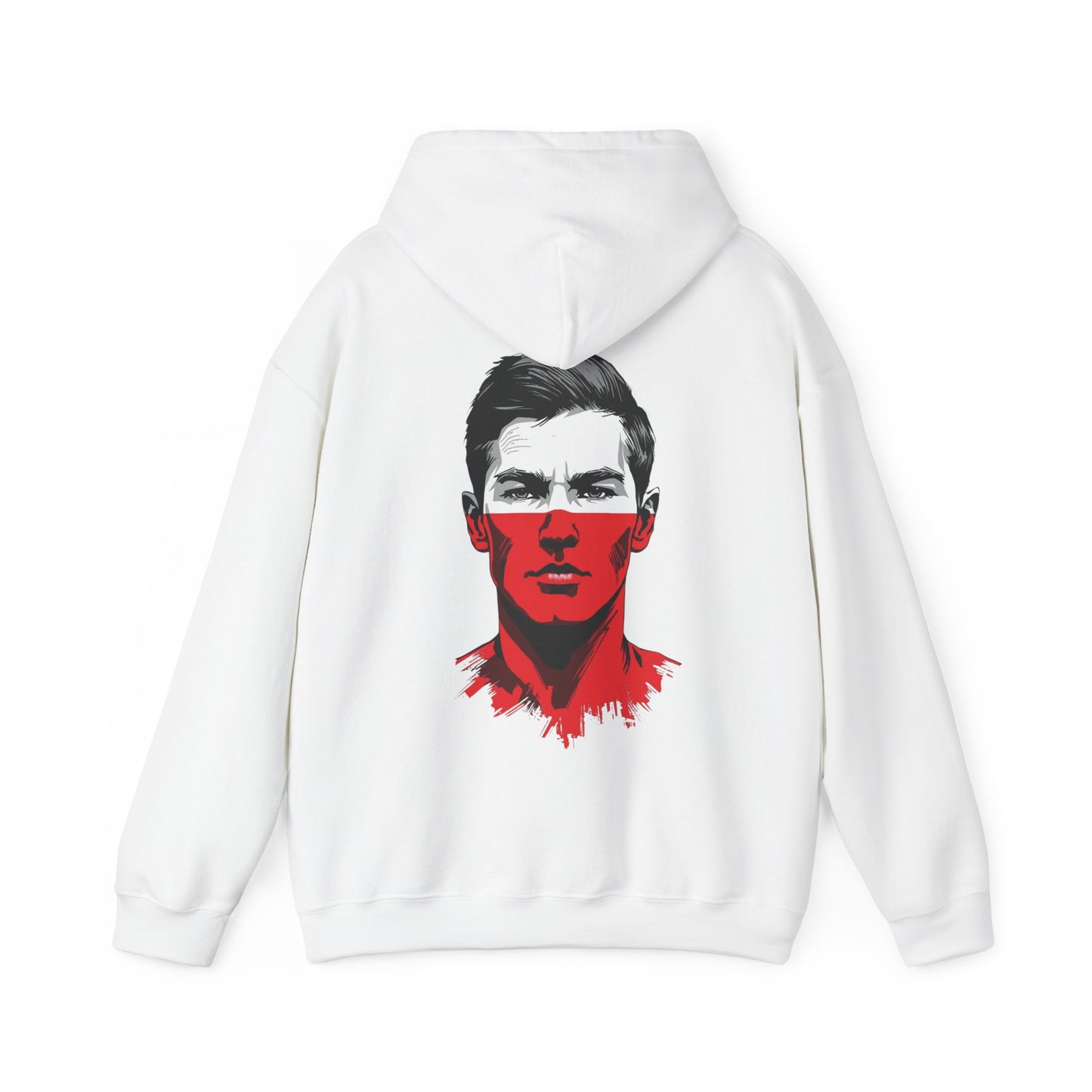 Polish Face Paint Hoodie – Heavy Blend™ Hooded Sweatshirt