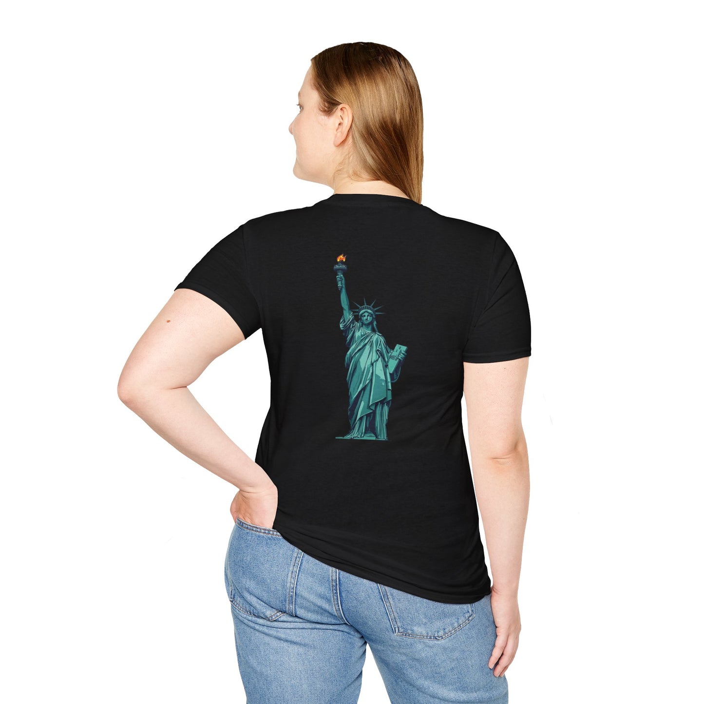 Statue of Liberty T-Shirt – Iconic USA Landmark Softstyle Tee