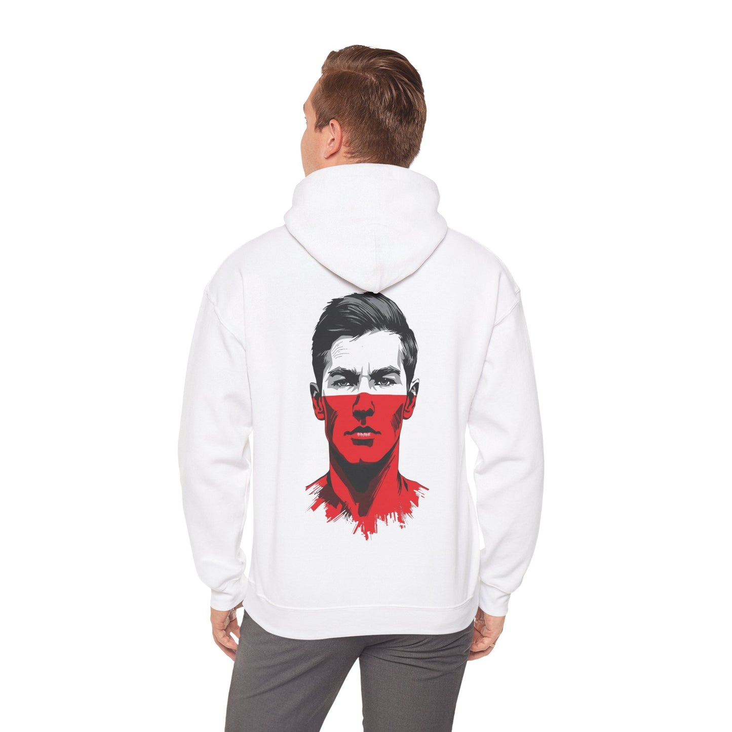 Polish Face Paint Hoodie – Heavy Blend™ Hooded Sweatshirt