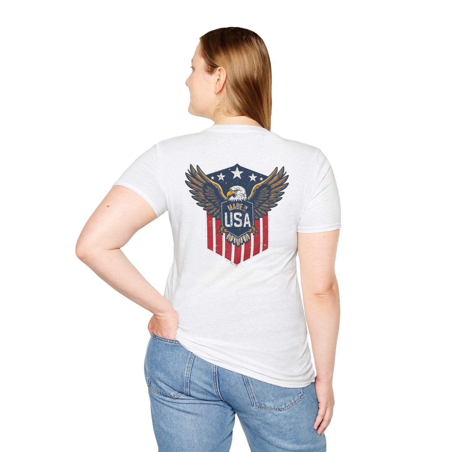 American Eagle Crest – Softstyle T-Shirt