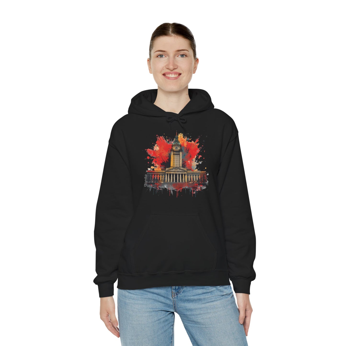 Warsaw Palace of Culture – Heavy Blend™ Hoodie