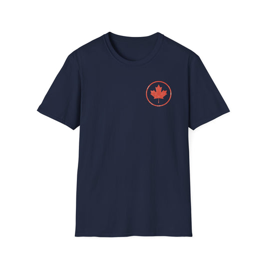 Canadian Maple Leaf - T-Shirt (Black/Navy)