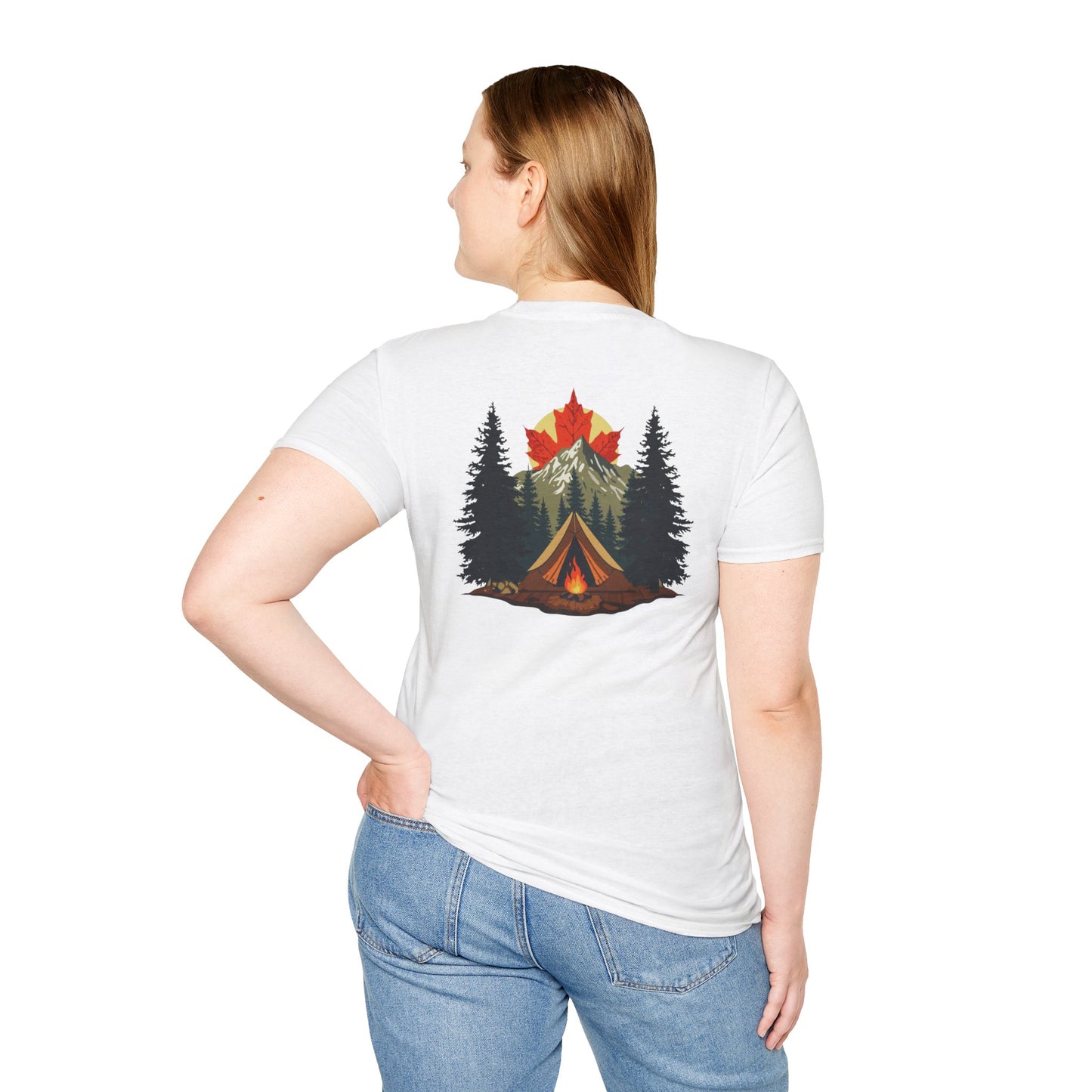 Canada Camping Adventure – Softstyle T-Shirt