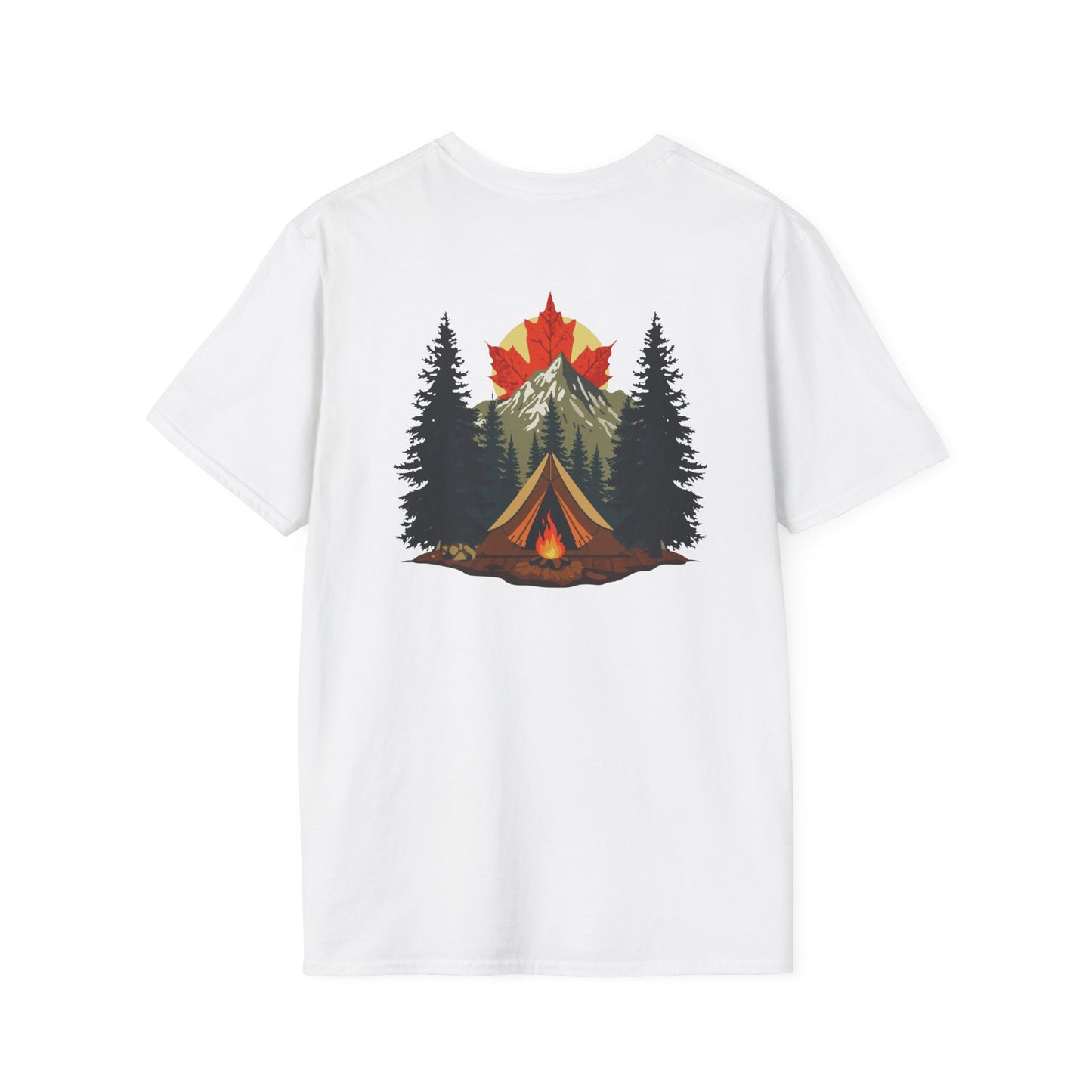 Canada Camping Adventure – Softstyle T-Shirt