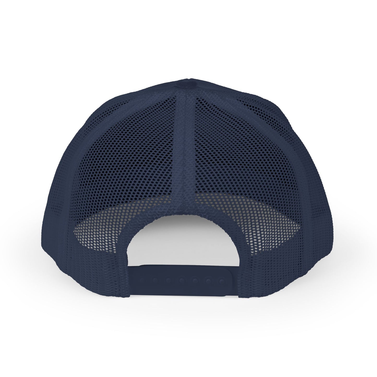 American Eagle Trucker Cap – Patriotic USA Flag Snapback Hat (Black/Navy)