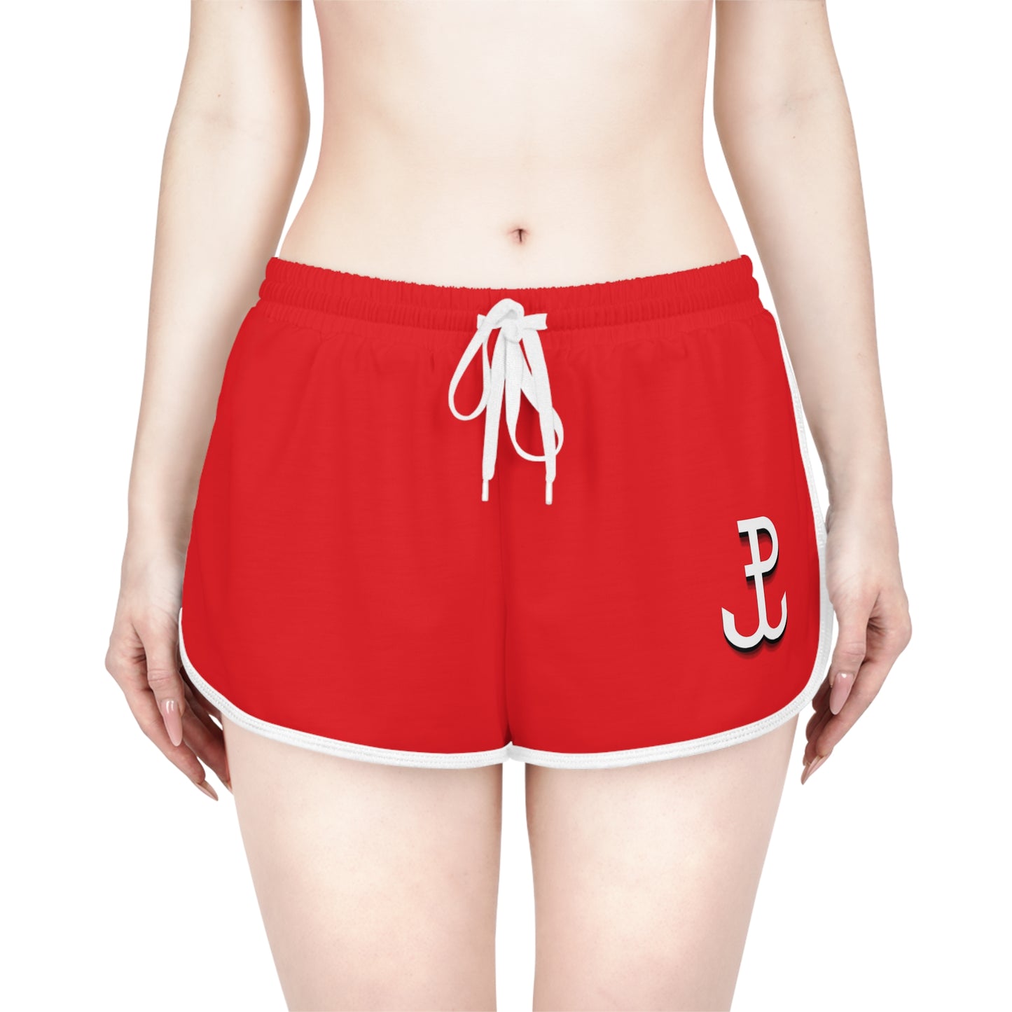 Poland PW Symbol Women’s Relaxed Shorts – Red