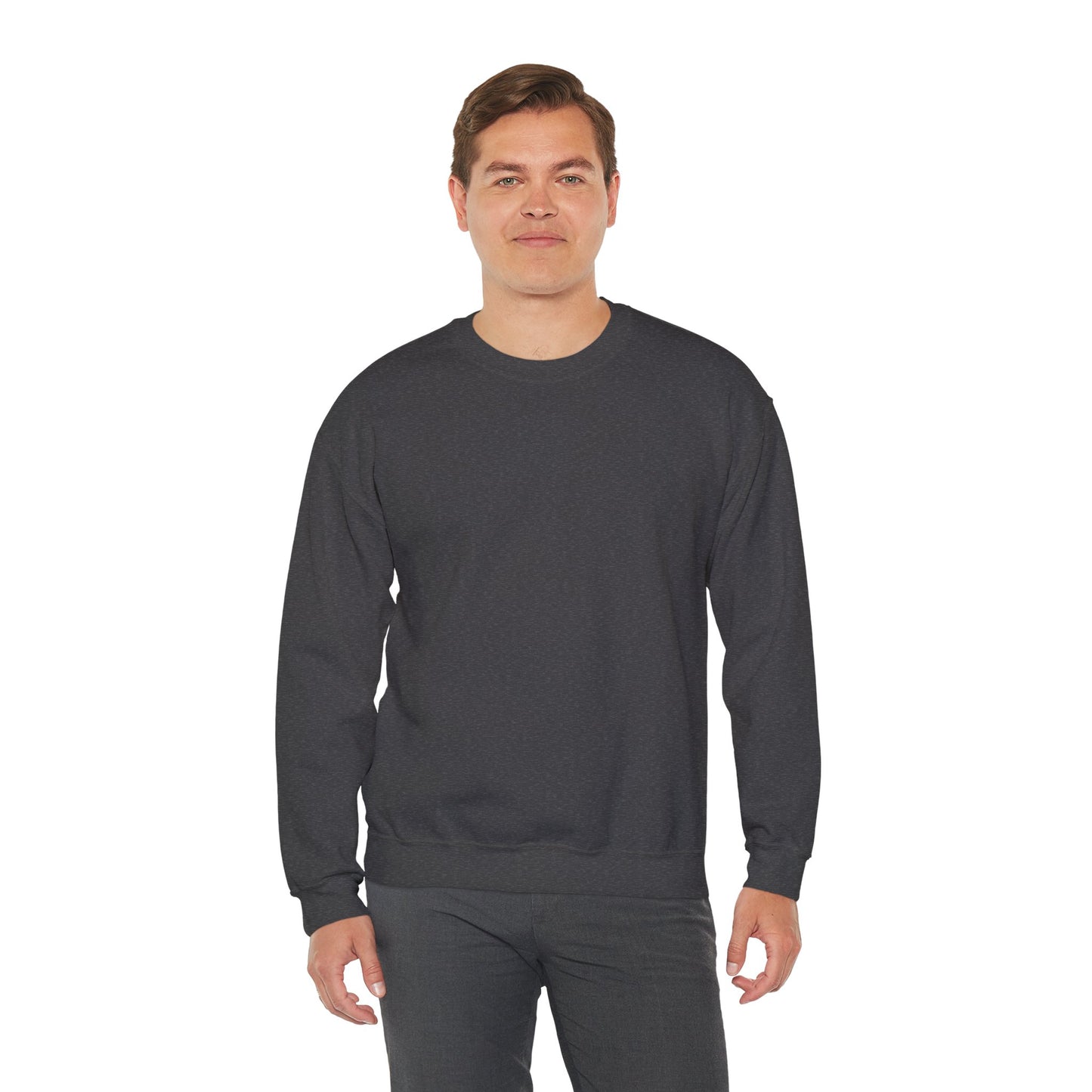 American Eagle Sweatshirt – Bald Eagle & Flag Design Heavy Blend™ Crewneck